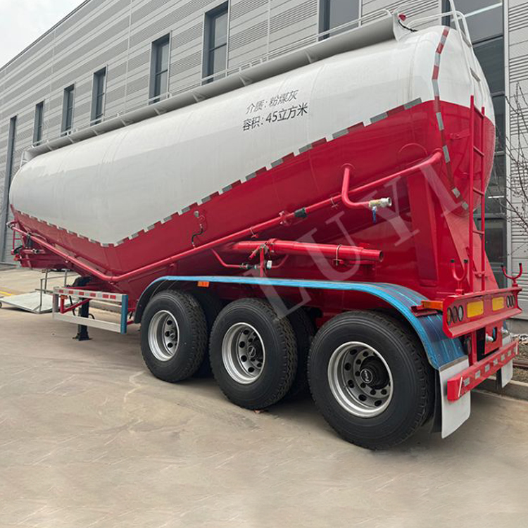 3 axle bulk cement tank traile