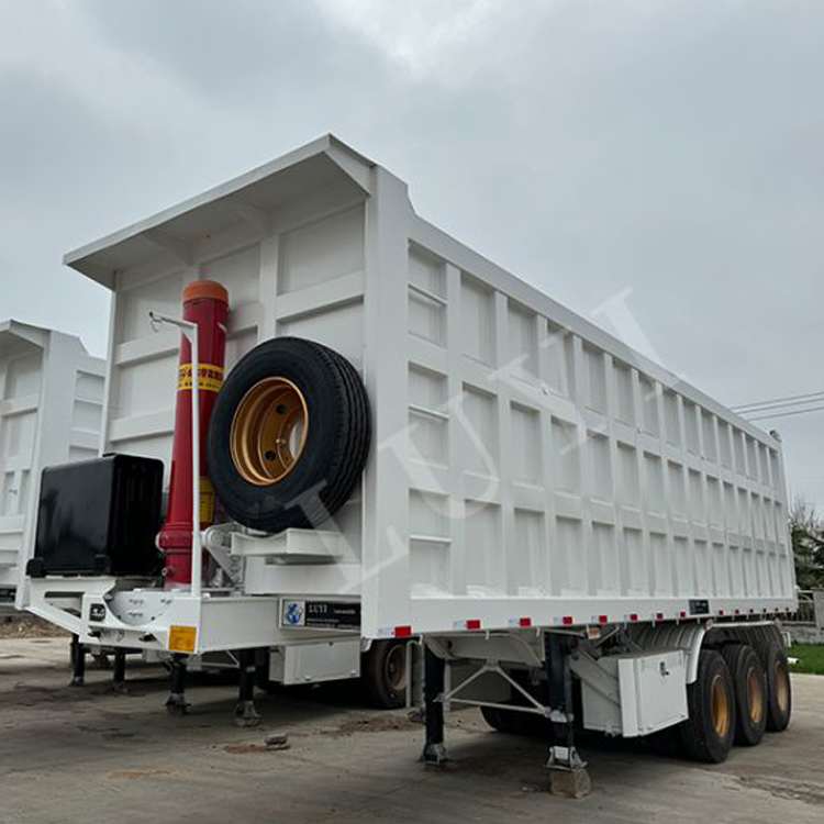 3-axle 80t rear dump semi-trailer, please contact us + 86 15587320008