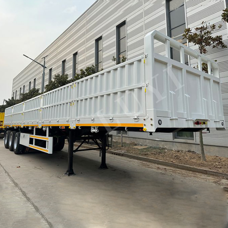 Side wall semi-trailer