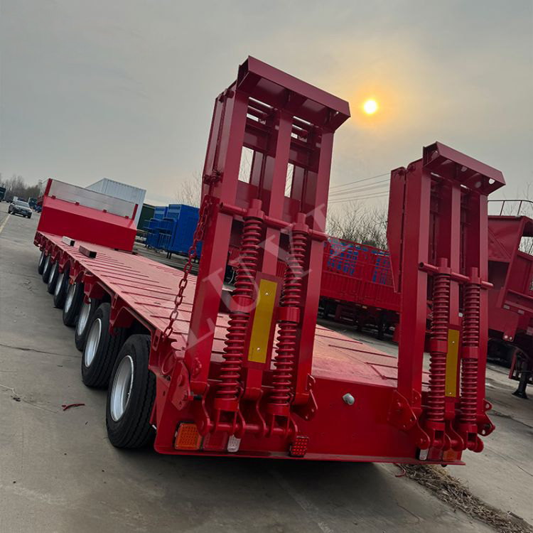 8 axle lowbed trailer    Speci