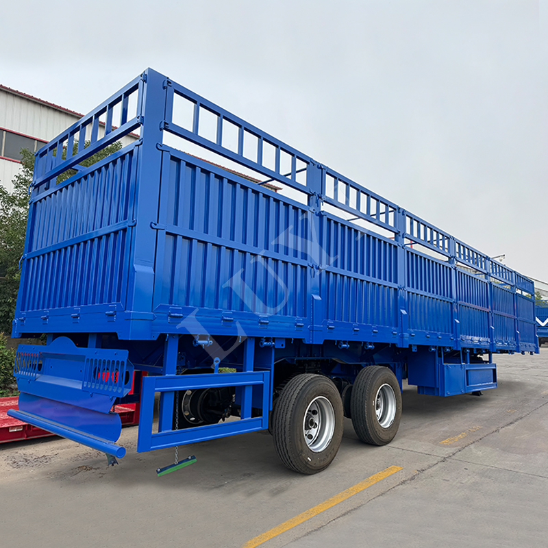 2 AXIS BLUE PLATE SEMI-TRAILER TRANSPORT