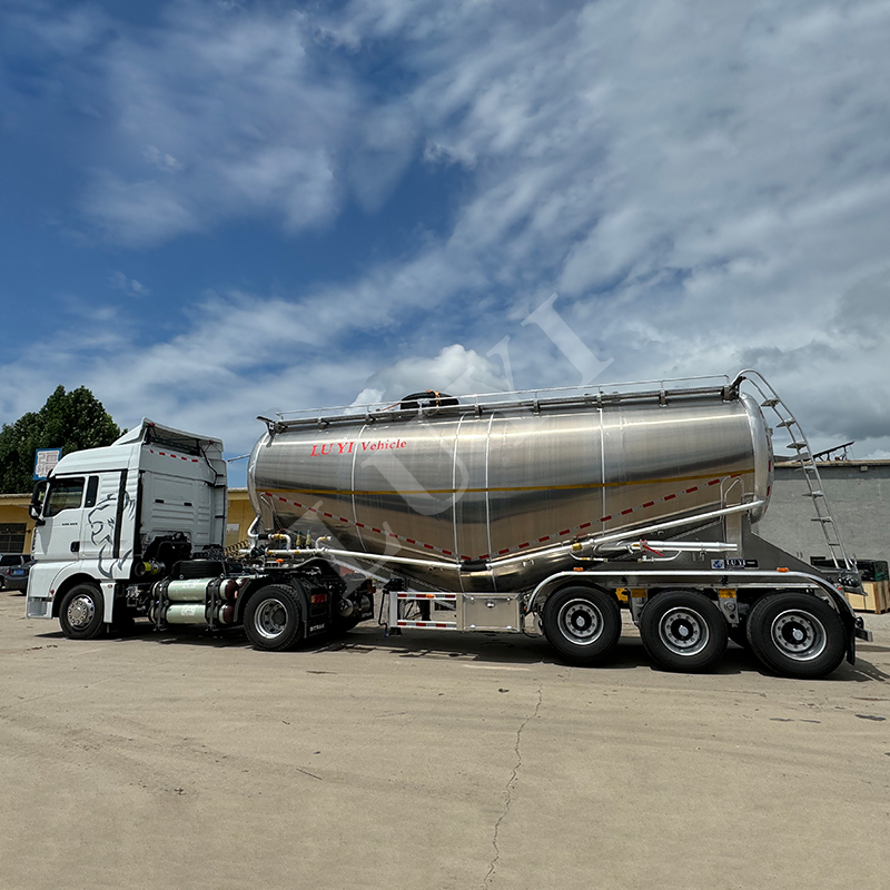 48 cubic meters all aluminum cement tank truck