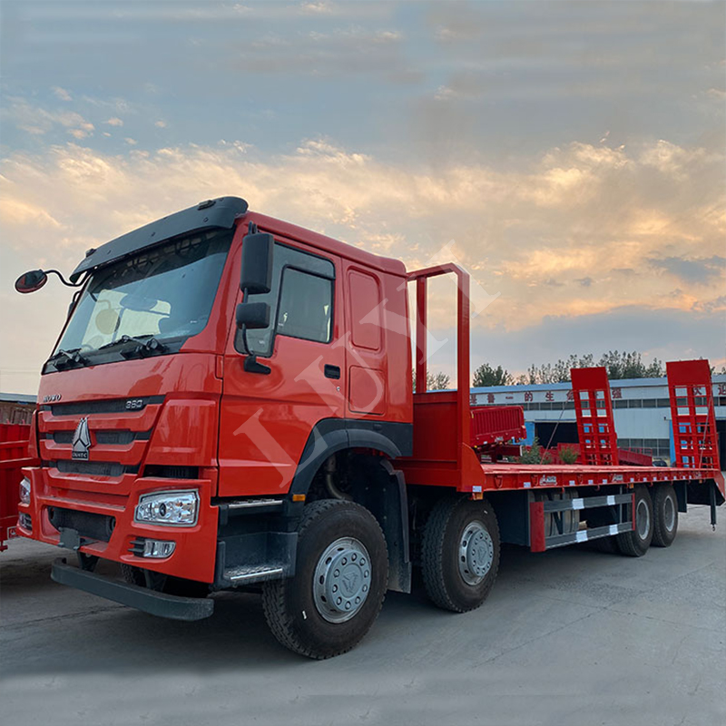 flat bed truck  USED SINOTRUK 6X4 REAR D