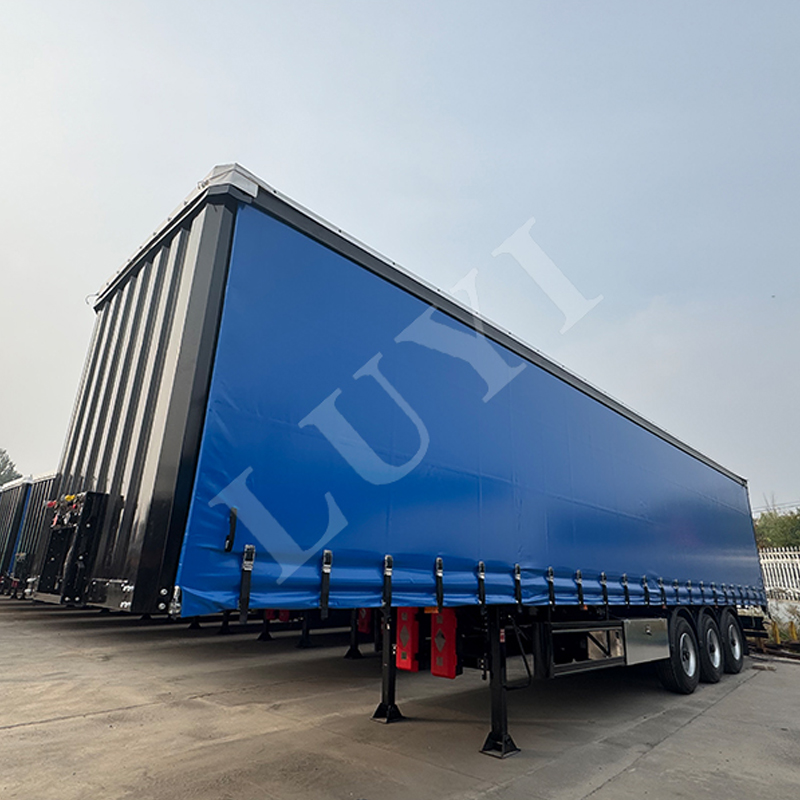 3 axle fabric semi-trailer