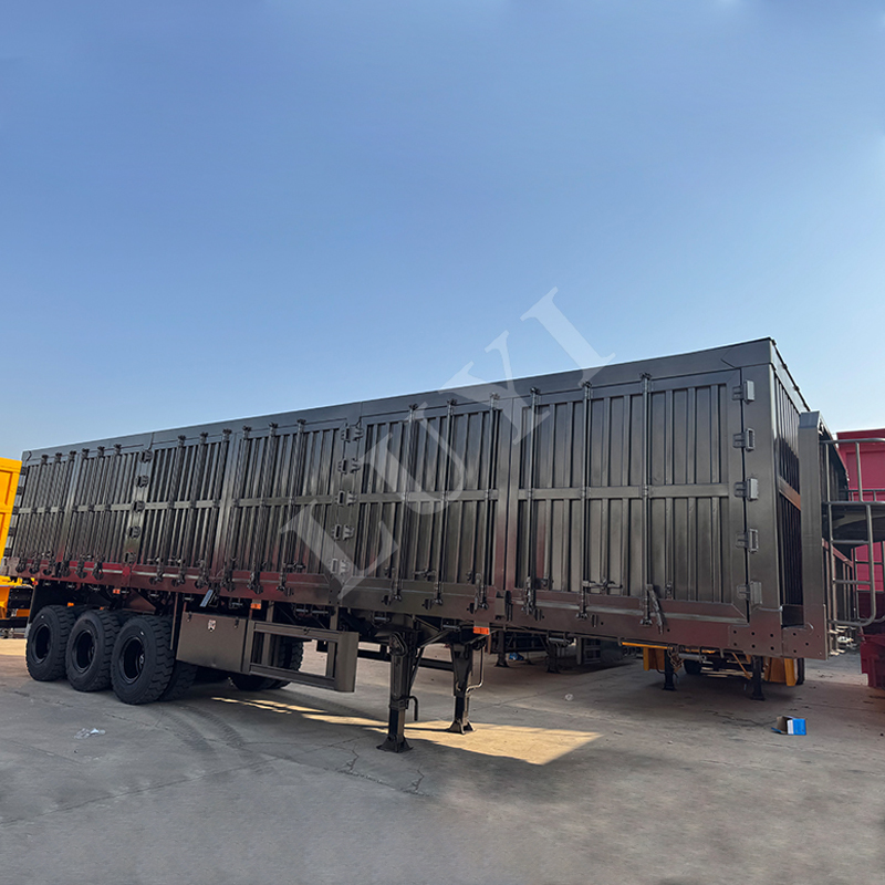 3 axle box trailer