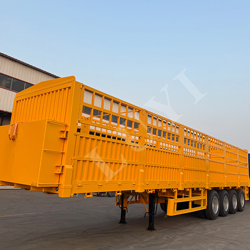 4 axle sidewall semi trailer w