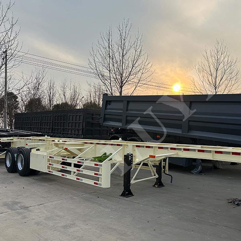 2 axle 40 ft Skeleton semi-tra