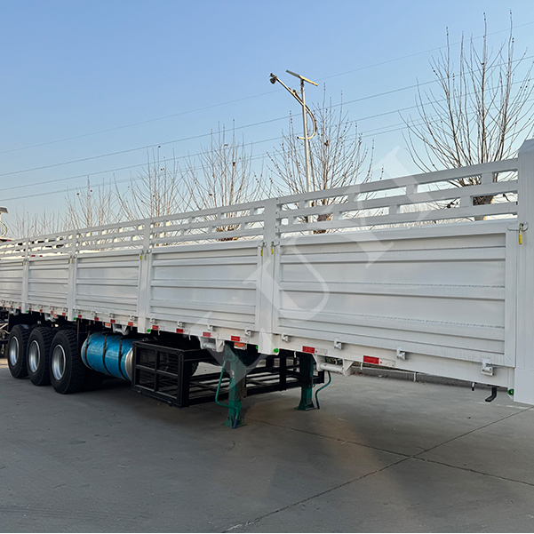 3 axle sidewall semi trailer w