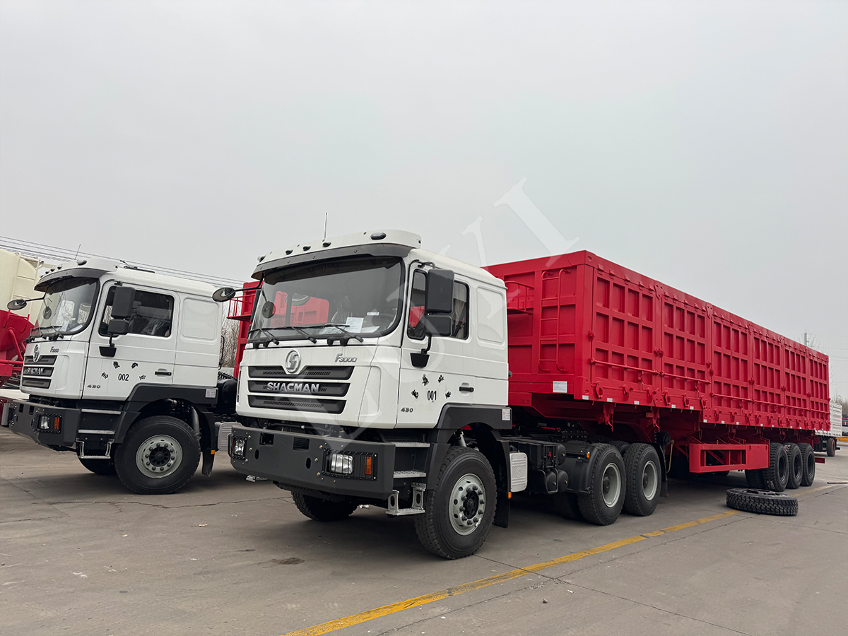 Shacman F3000 430hp and 3 axle