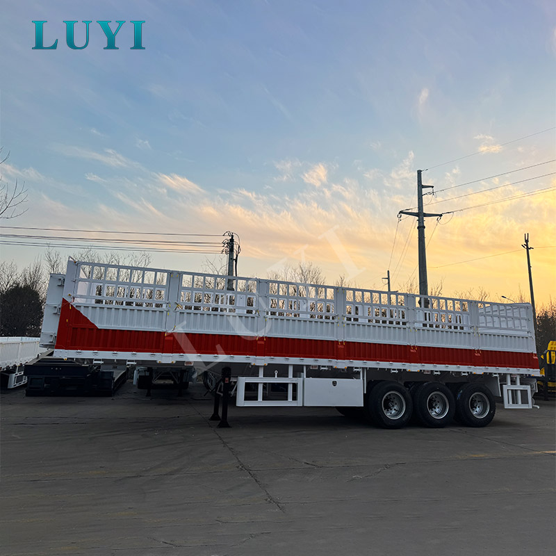 3-axis fence semi-trailer for 