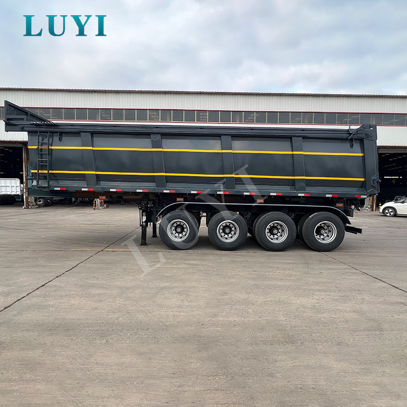 Black Steel 60 Ton Dump Rear-R