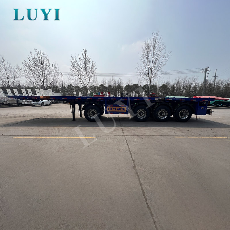 4-axle flatbed semi-trailer fo