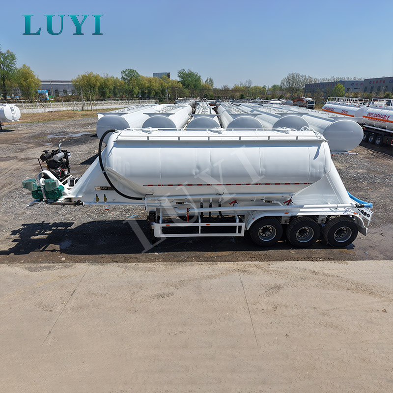 White 3-axis 40-cubic-meter po