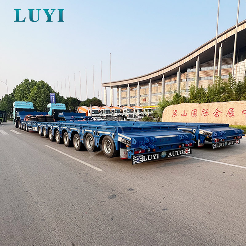 10-axis sliding low flatbed cu