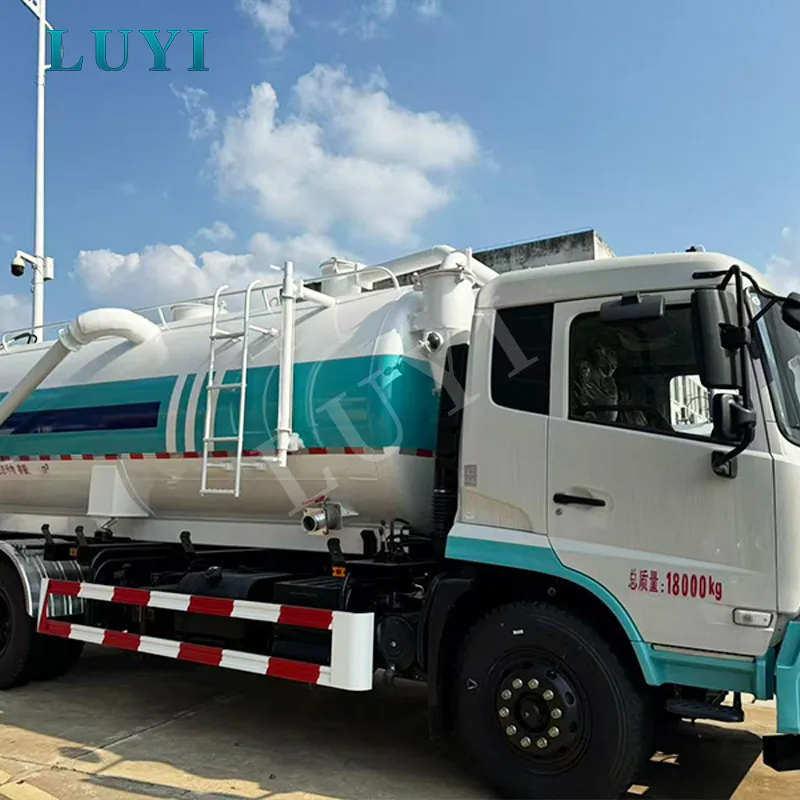Hydraulic dump high-power vacu