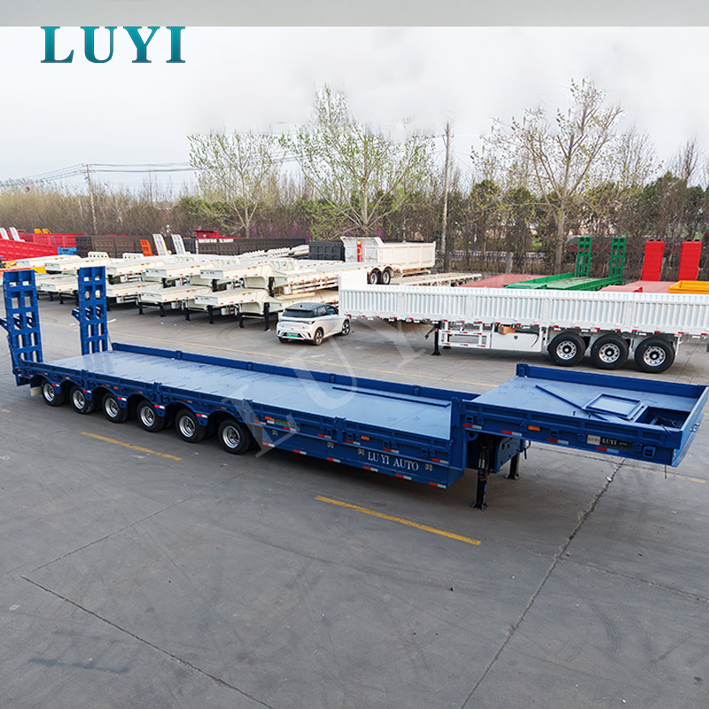 Heavy-Duty Low-Bed Trailer Ships to Ghana