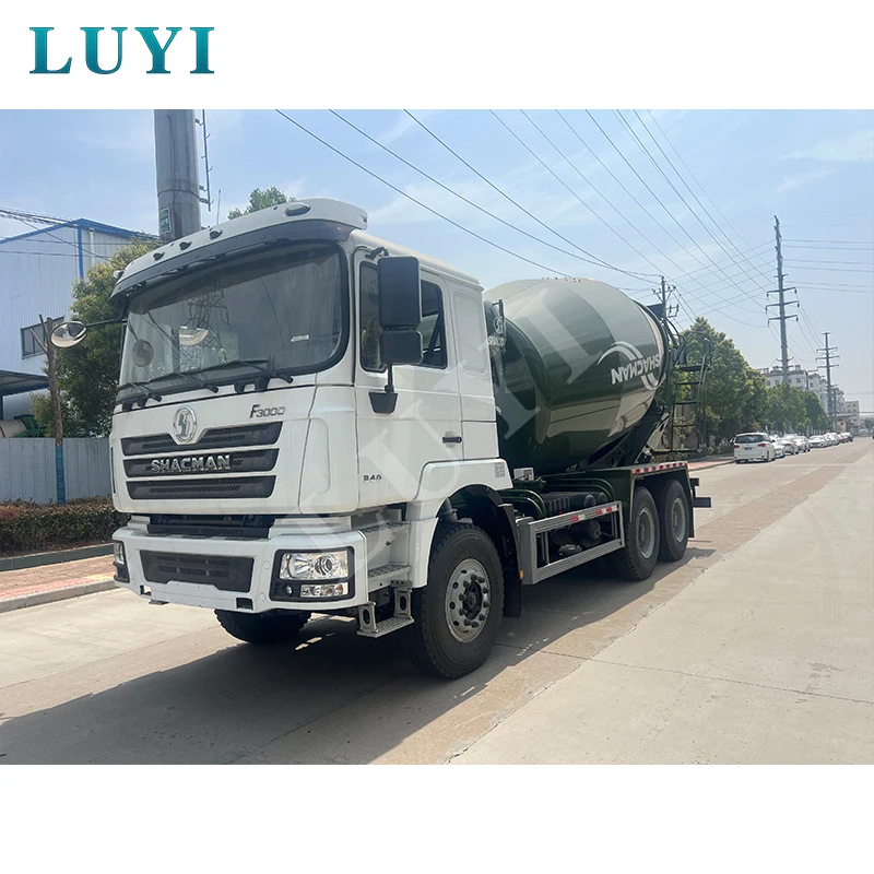 Custom SHACMAN F3000 Transit Mixer Truck Concrete Mixing Truck for Long-distance Transport In Africa