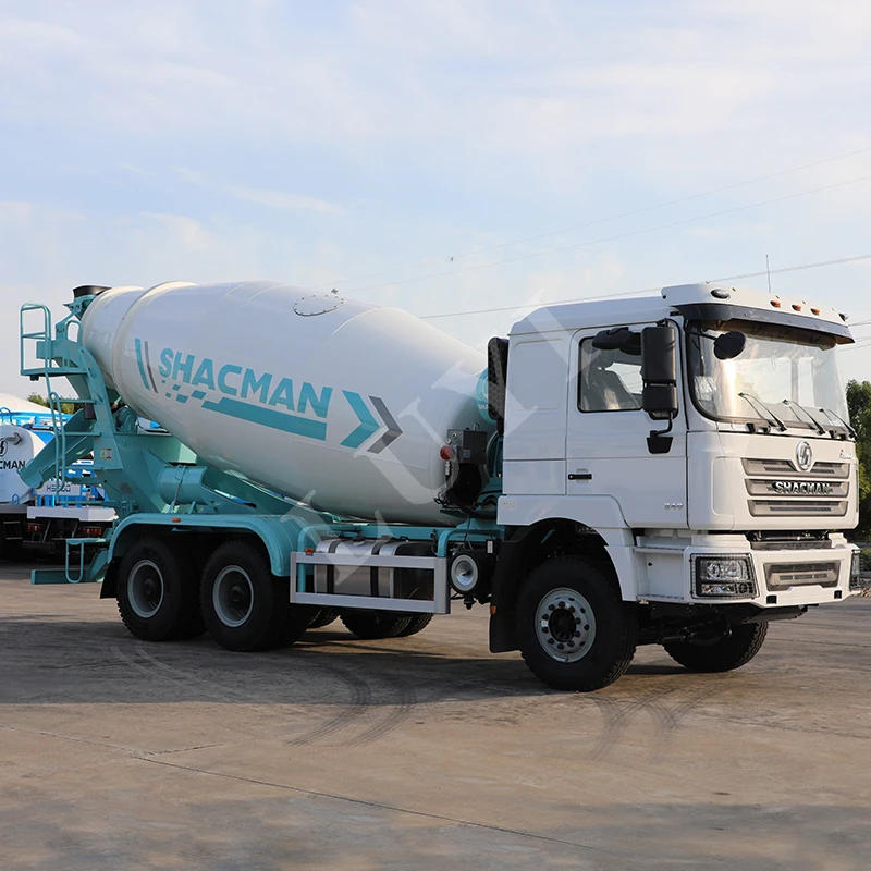 Customizable Original Shacman Heavy-duty Cement Mixer Truck For African Construction And Logistics P