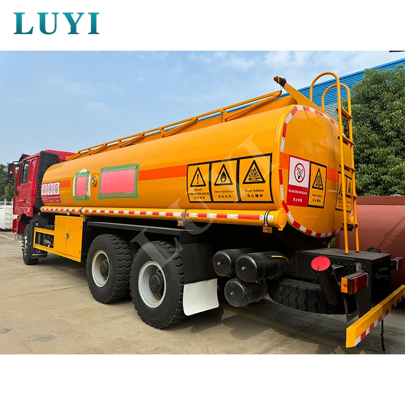 SHACMAN F3000 Oil Tank Truck Large Capacity6x4 Fuel Tank Truck Widely Used For Oil Depot Distributio