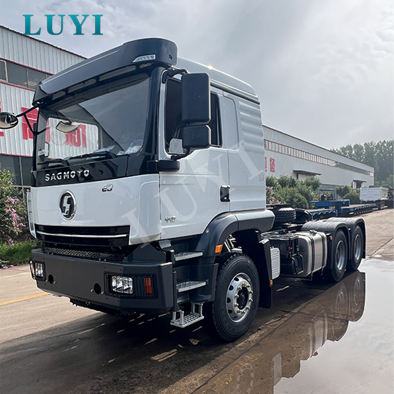 SAGMOTO E3 6x4 Tractor Truck with 400Hp Yuchai Diesel Engine Euro 2 Heavy-duty Tractor Head For Long