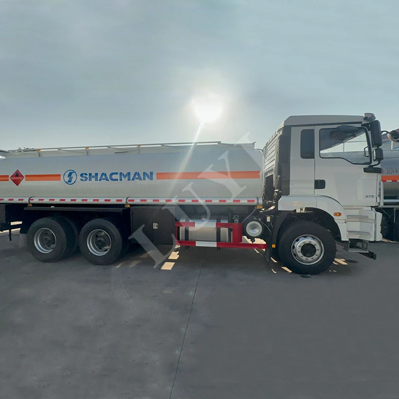 Shacman H3000 Petroleum Tank Truck with Multi-compartment Mobile Refuel Truck for Gas Station Fuel S