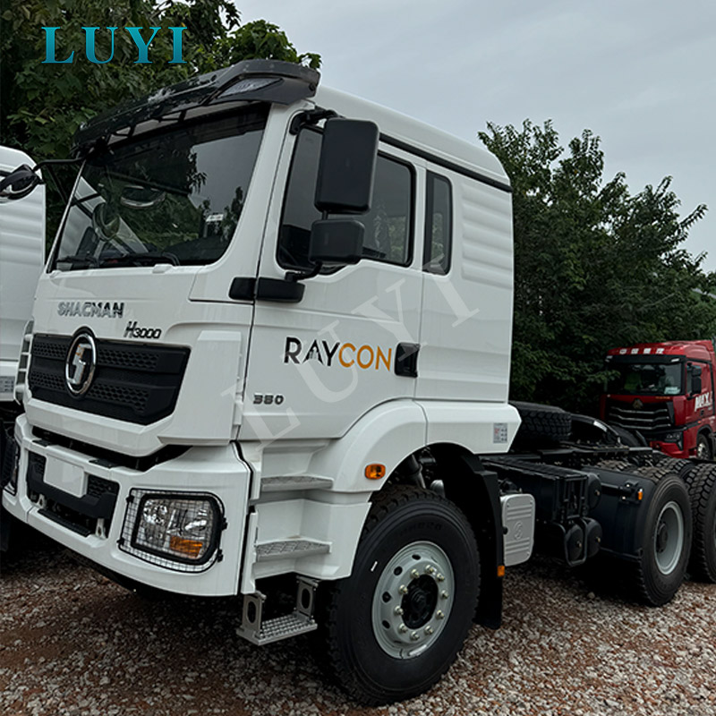 6x4 White Shacman H3000 Truck Tractor For Container Haulage