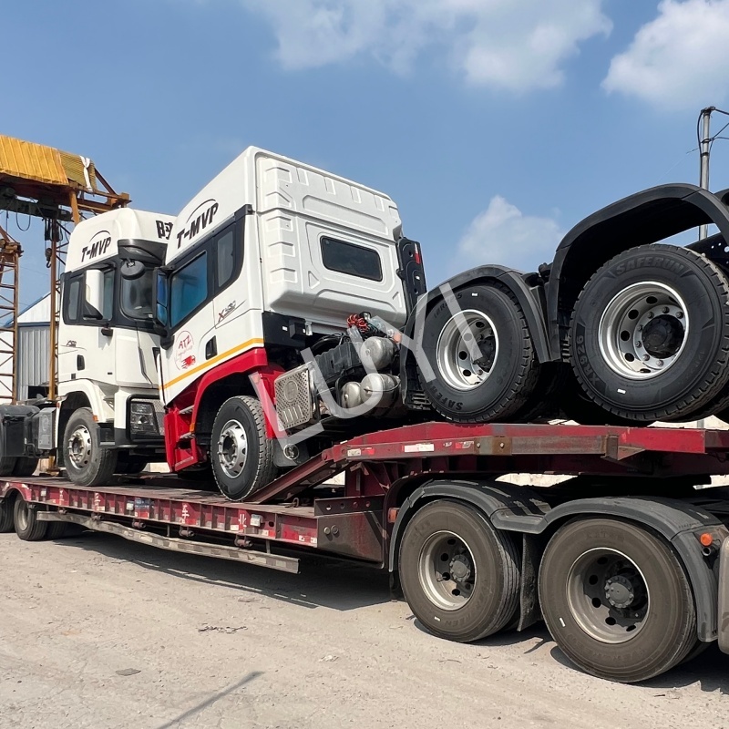 LUYI Sends Used Shacman Delong X3000 Tractor Units to Tanzania