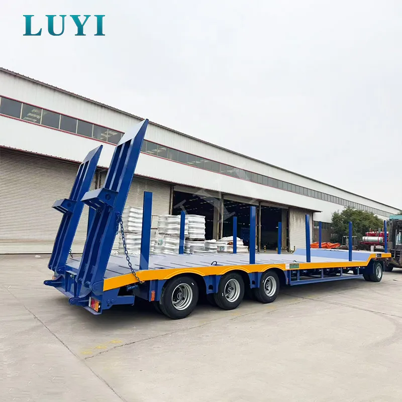 4 Axle Fully Suspended Low Bed