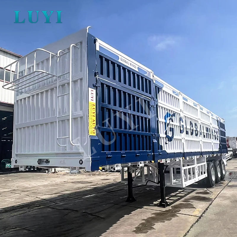 LUYI 100 Ton 3 Axle Side Wall 