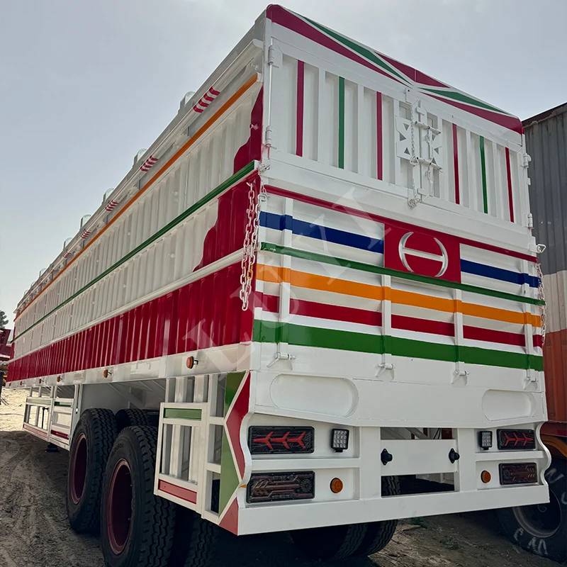 High Sided Semi Trailer 2 Axle