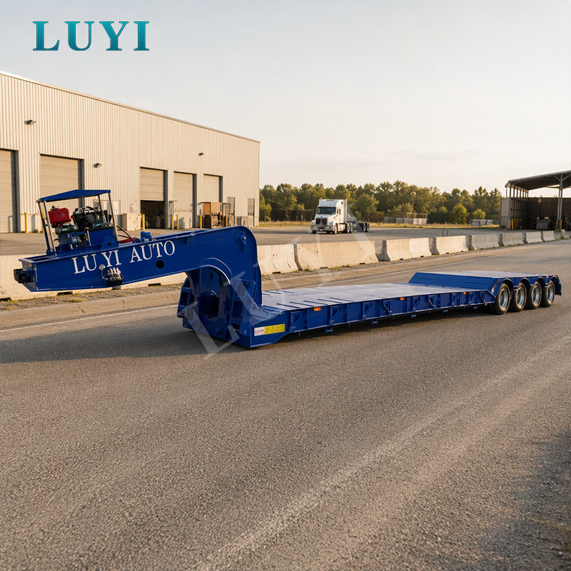high performance 4 axles lowbe