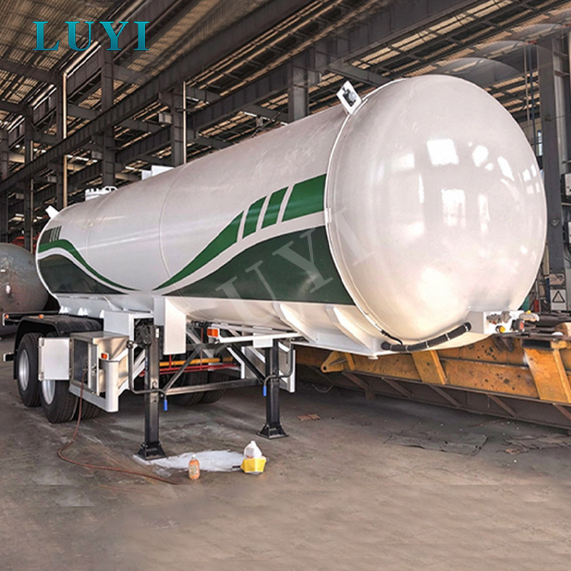 LUYI two axle LPG tanker semi 